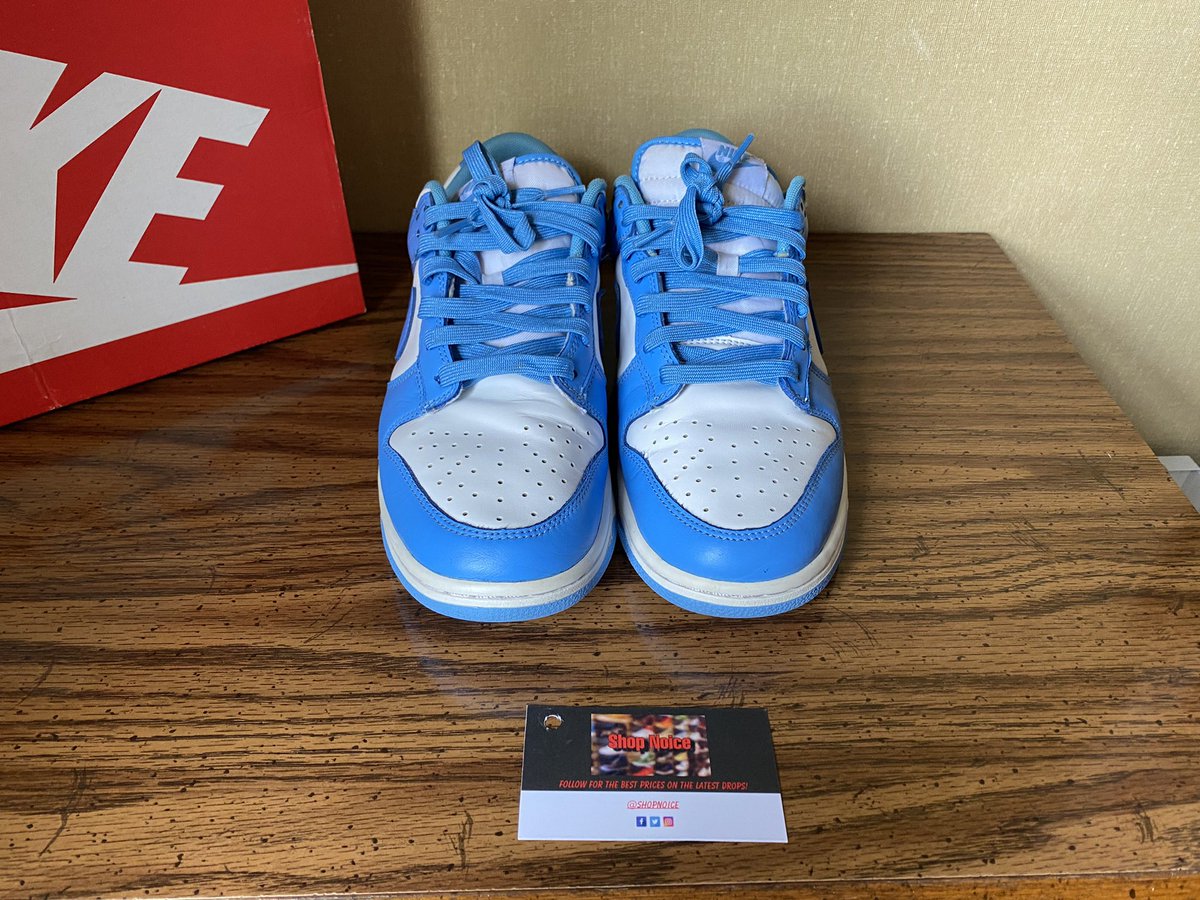 ShopNoice's tweet photo. 🔷Nike Dunk “UNC” NDS 
📏Size 9.5
💵DM for price https://t.co/w4WJ4sSYhR