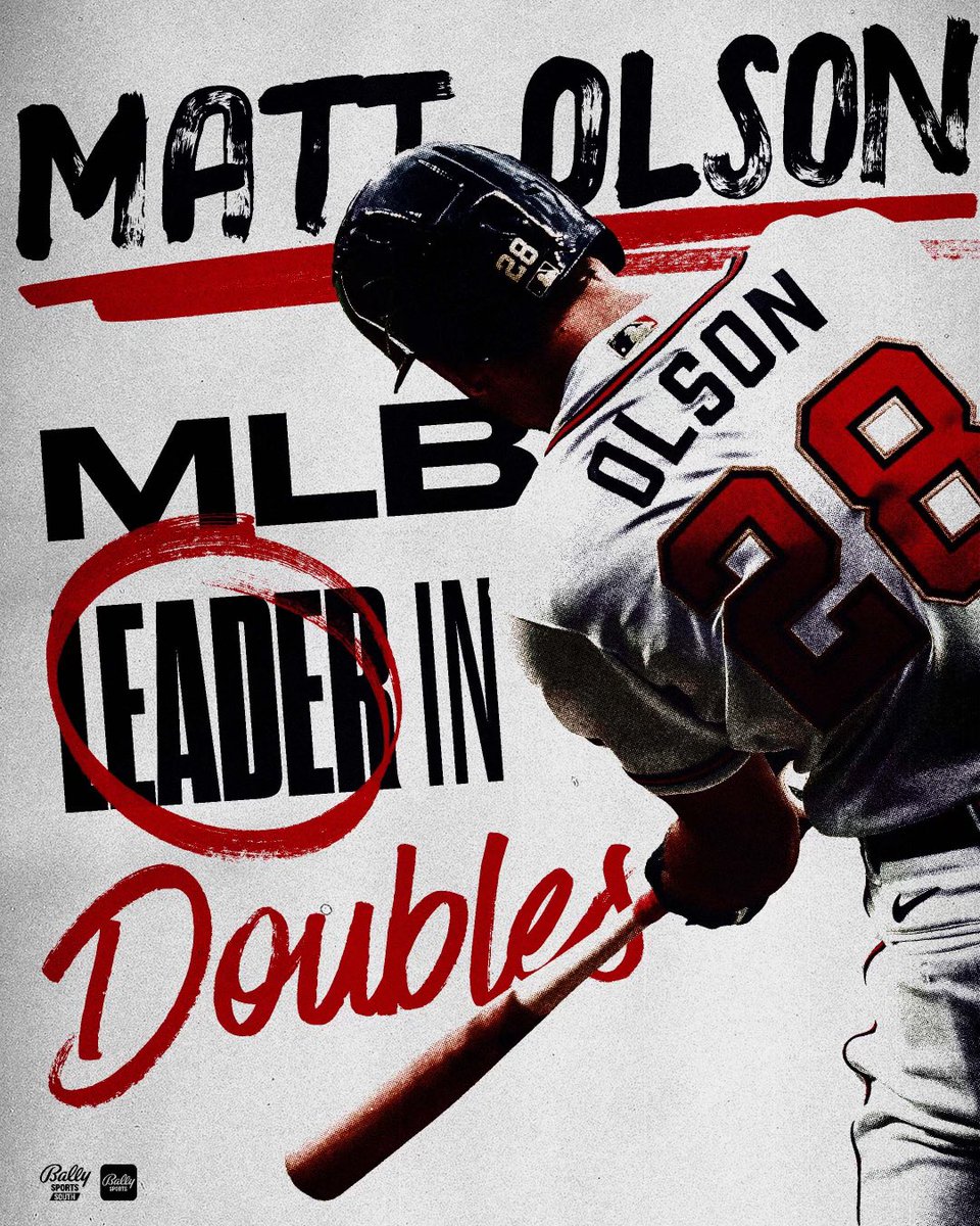 Braves On FanDuel Sports Network (@fanduelsnbraves) on Twitter photo Matt Olson becomes the first <a href="/Braves/">Atlanta Braves</a> player to ever hit 30+ doubles before the All-Star break. Matt Olson becomes the first <a href="/Braves/">Atlanta Braves</a> player to ever hit 30+ doubles before the All-Star break.