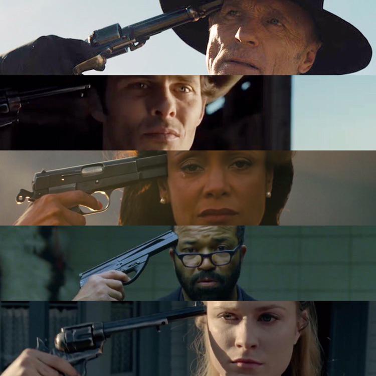 Zauberkunstler's tweet image. Mañana en #Celuloide, una reflexión de #Westworld, con el presente distópico y las armas:
