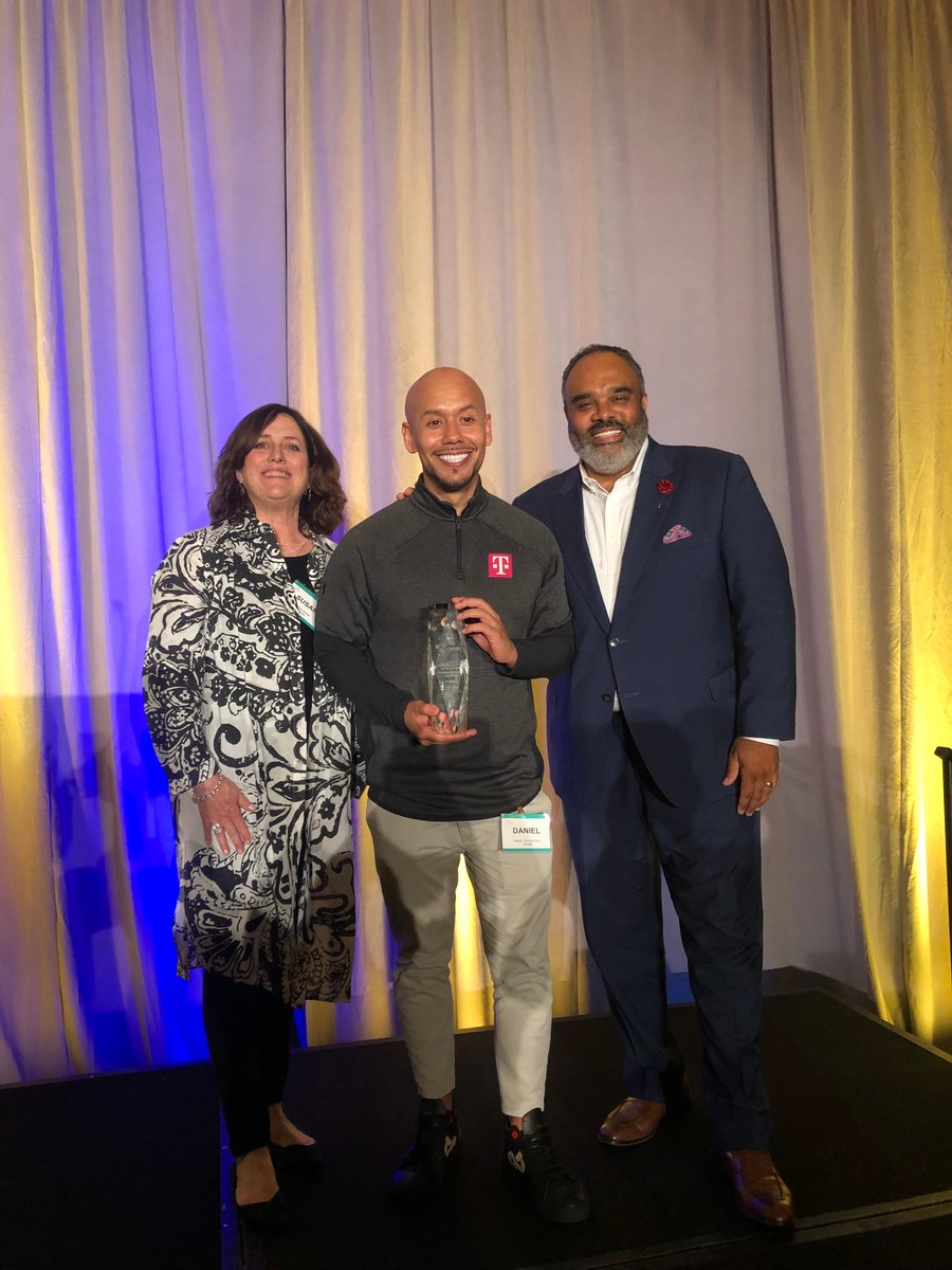 Congratulations to <a href="/TMobile/">T-Mobile</a> for being awarded the Inaugural CA Diversity Corporate Award!

The <a href="/CAHispanic/">California Hispanic Chambers of Commerce</a>, <a href="/CaliforniaAfri1/">California African American Chamber of Commerce</a>, and <a href="/calasiancc/">CalAsian Chamber</a> were honored to present <a href="/TMobile/">T-Mobile</a> as the Corporate Award for their exemplary commitment to DE&amp;I.