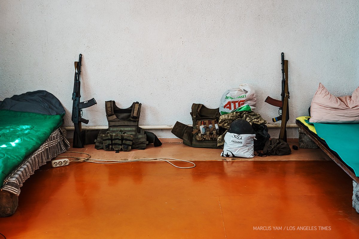 Marcus Yam 文火 on Twitter "Sleeping quarters ready for war. RPGs in