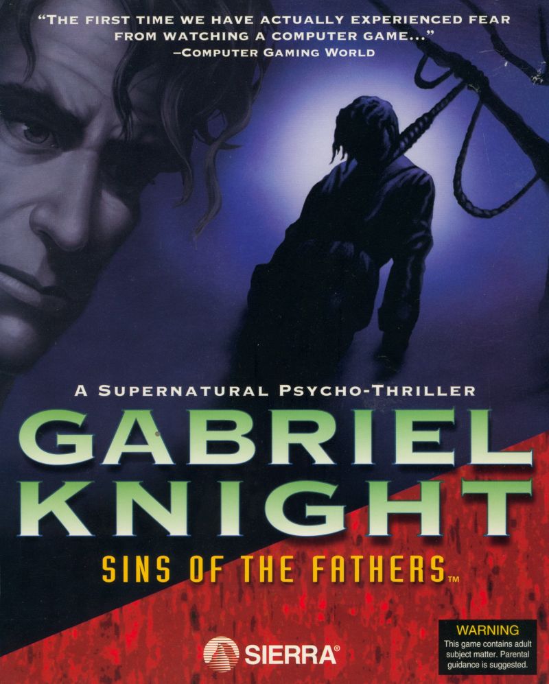 Gabriel Knight: Sins of the Fathers (1993)
Developed by Sierra On-Line
