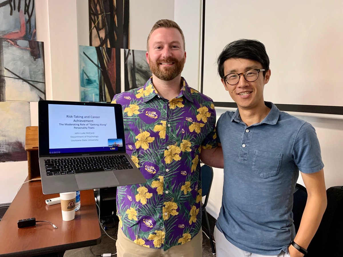 Congratulation to John-Luke McCord for defending his dissertation. Well done Dr.McCord!