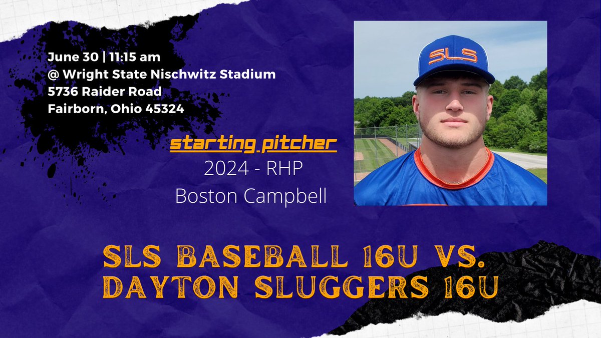SLS16u's tweet photo. We will get pool play started tomorrow for the @BestofOhio1 Tournament of Stars with @1423Boston on the mound. https://t.co/3xw9hy6MER