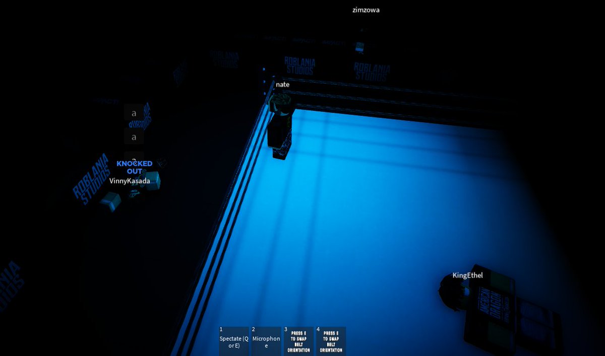 IMPACTonRblx's tweet photo. IMPACT RECAPPED:

After a brutal brawl between @EAPW_RBLX chairman @zenithofgod, X-Division N1C @vinny_est and @SamBaleRBLX, @Nathanx1322 comes out to defend Sam Danielson, and in-turn announces the formation of the Blackpool Combat Club!

(https://t.co/G2BUCu254Z) https://t.co/HxlCgDl3du