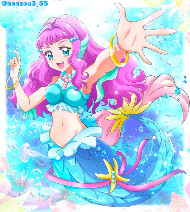 過去絵でお祝いです〜(≧∀≦)ローラおめでとう♪
#キュアラメール生誕祭2022
#ローラ・ラメール生誕祭2022 