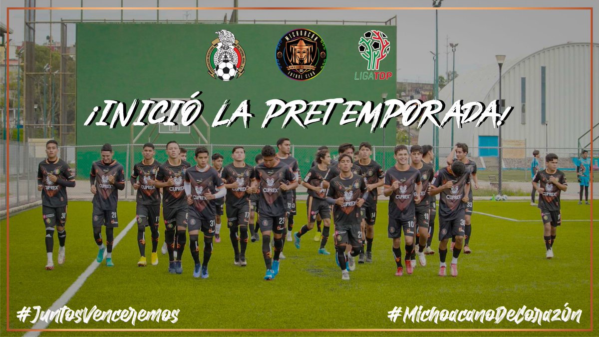 ¡Que bien se siente estar de vuelta! 🥅⚽

Inició la pretemporada y nos vamos a preparar con todo para encarar nuestra segunda temporada en la <a href="/LigaTDP/">Liga TDP</a> 💪🏆

¿Cuántos ❤️ para nuestros muchachos? 🥰

 #MichoacanoDeCorazón #JuntosVenceremos