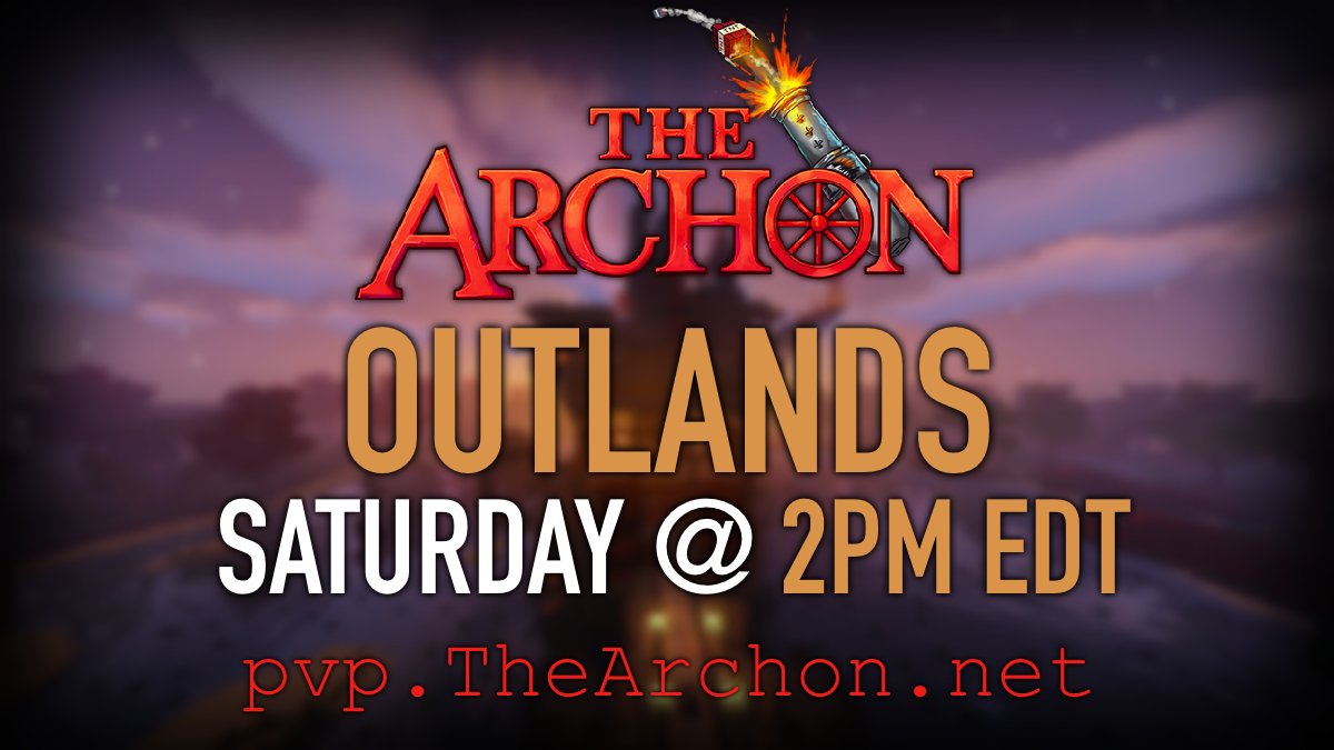 TheArchon's tweet image. 🚁The OUTLANDS realm is resetting very soon!

🕑The new wipe begins this Saturday @ 2:00 PM EDT

‼️ Follow &amp;amp; Retweet for a chance to win Predator Rank ($250)

🔗pvp.TheArchon.net
🔗TheArchon.net/outlands
🔗discord.gg/TheArchon