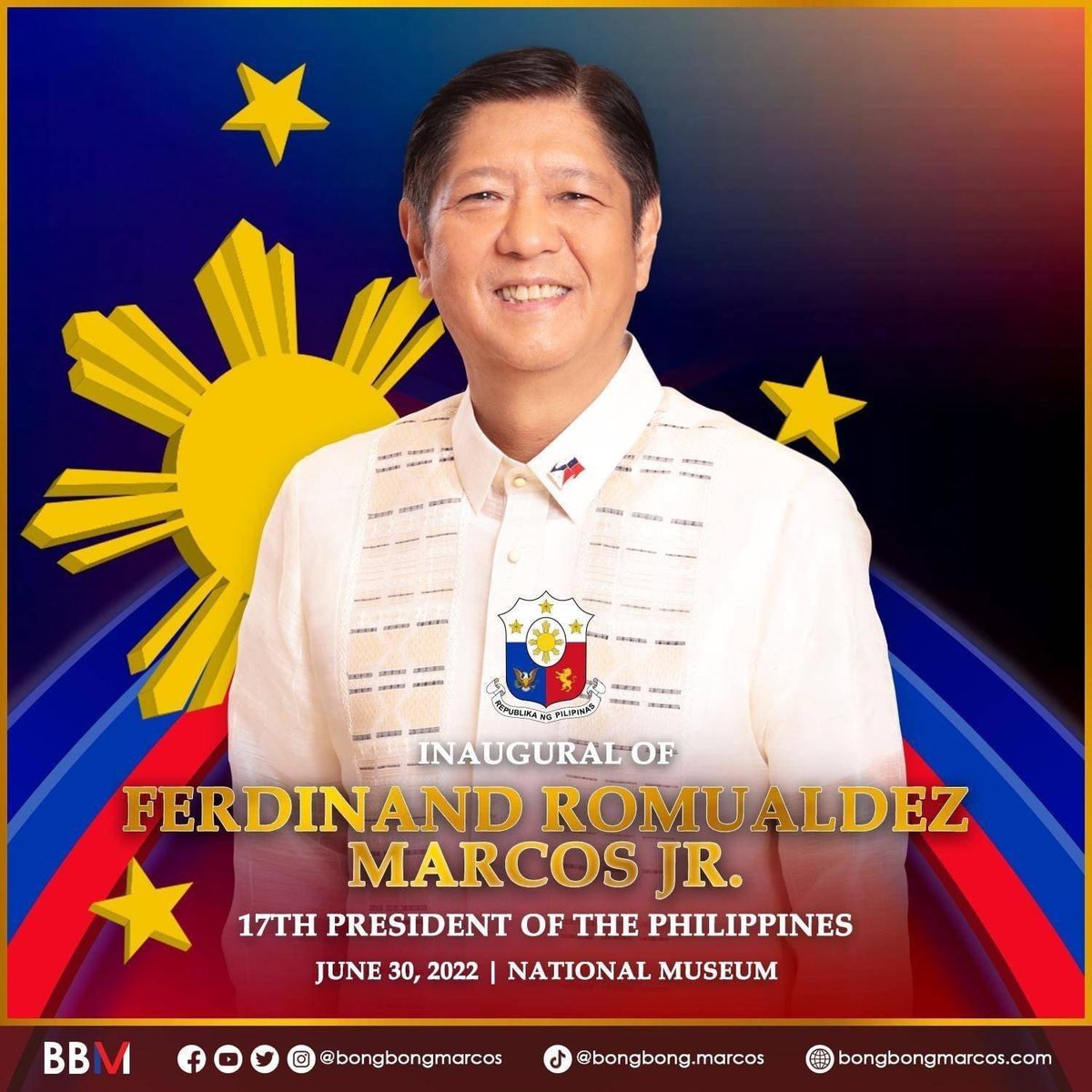 Sheelah_Bebe's tweet photo. Our 17th President of The Philippines 
#PBBM https://t.co/FwTCNKhRWF