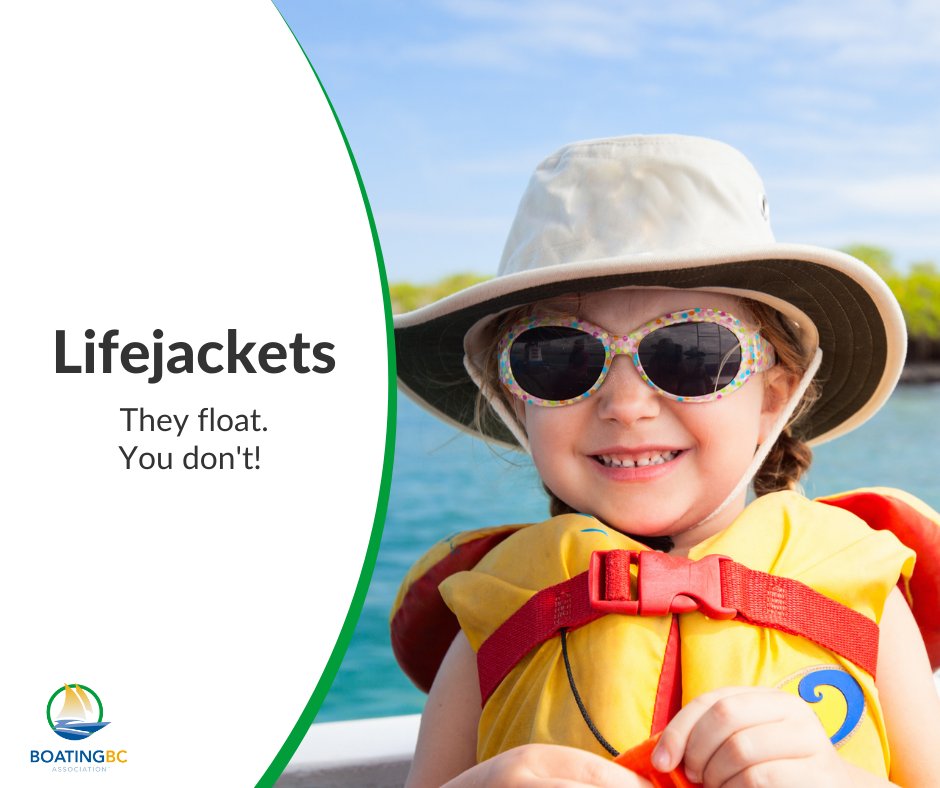BoatingBC's tweet photo. Every year in Canada hundreds of Canadians drown while boating. Most of them never intended to be in the water, they were just enjoying their boating activity. On average, 88% of drowning victims were not wearing a properly fitting flotation. https://t.co/wnkPKXPBS3