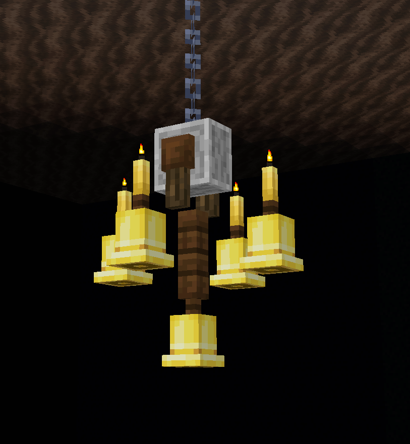 マイクラでシャンデリアつくるよ Togetter