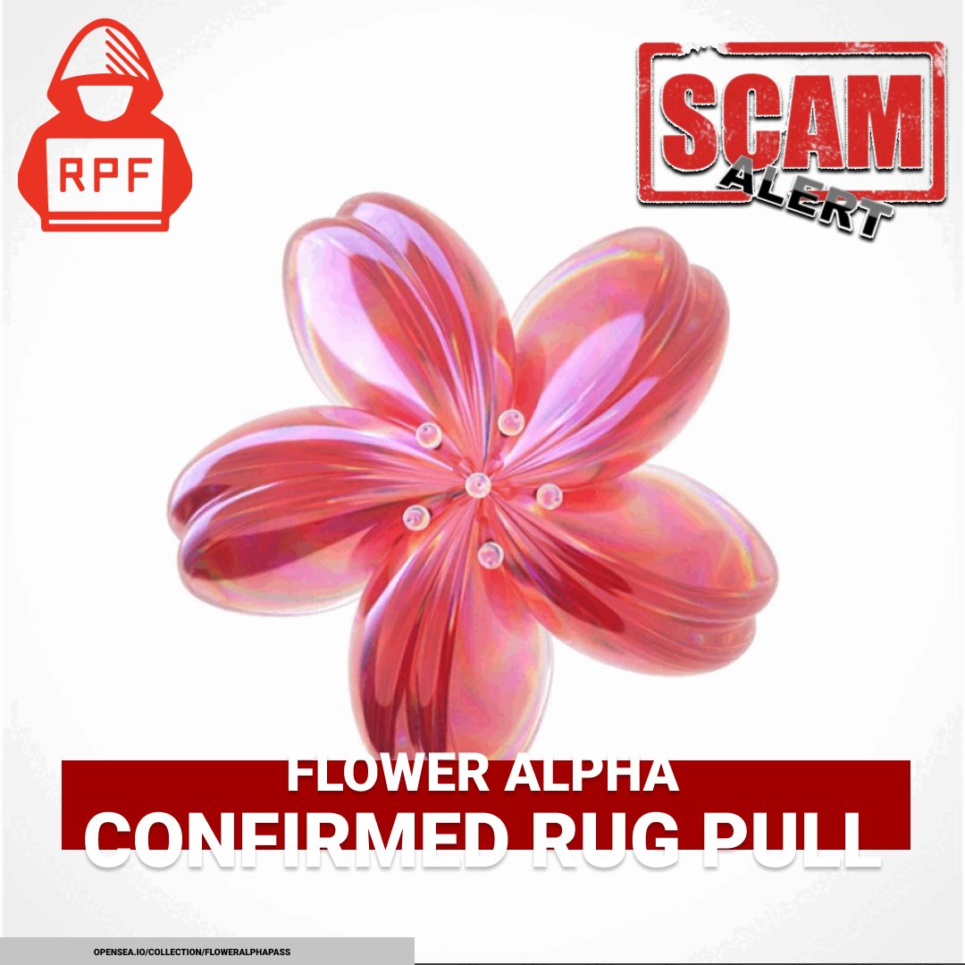 rugpullfinder's tweet photo. . @lazertools // @floweralphapass 

"Adamthenftguy" shut down Discord, socials, and withdrew the additional 20ETH from today's mint, but not before doing his community the ultimate disservice. https://t.co/zFX4kCh8j8