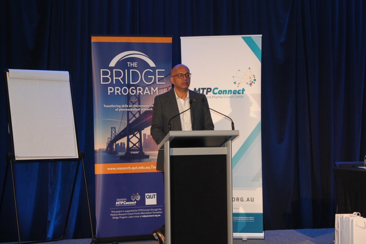 program_bridge's tweet photo. .@AnandMGautam has kicked off this morning’s @Pfizer session, feat. an excellent presentation from Barbara Sosnowski on the #commercialisation of novel #drugs. Welcome to day 2! #BridgeProgram2022 https://t.co/gluyhXoIb9