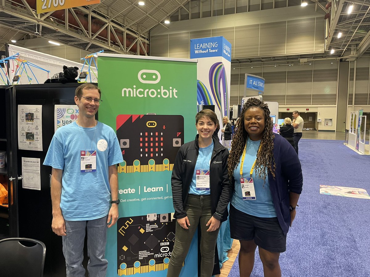 I loved meeting all of these people in person who I have only ever met on zoom for the past three years! It was especially great to spend so much of my time with <a href="/BillSiever/">Bill Siever</a> and <a href="/TeacherCoats/">Tonya Coats 🌱</a> ❤️ #microbit #microbitChampions #ISTE #ISTELive #ISTELive22 #ISTE22 #ISTE2022