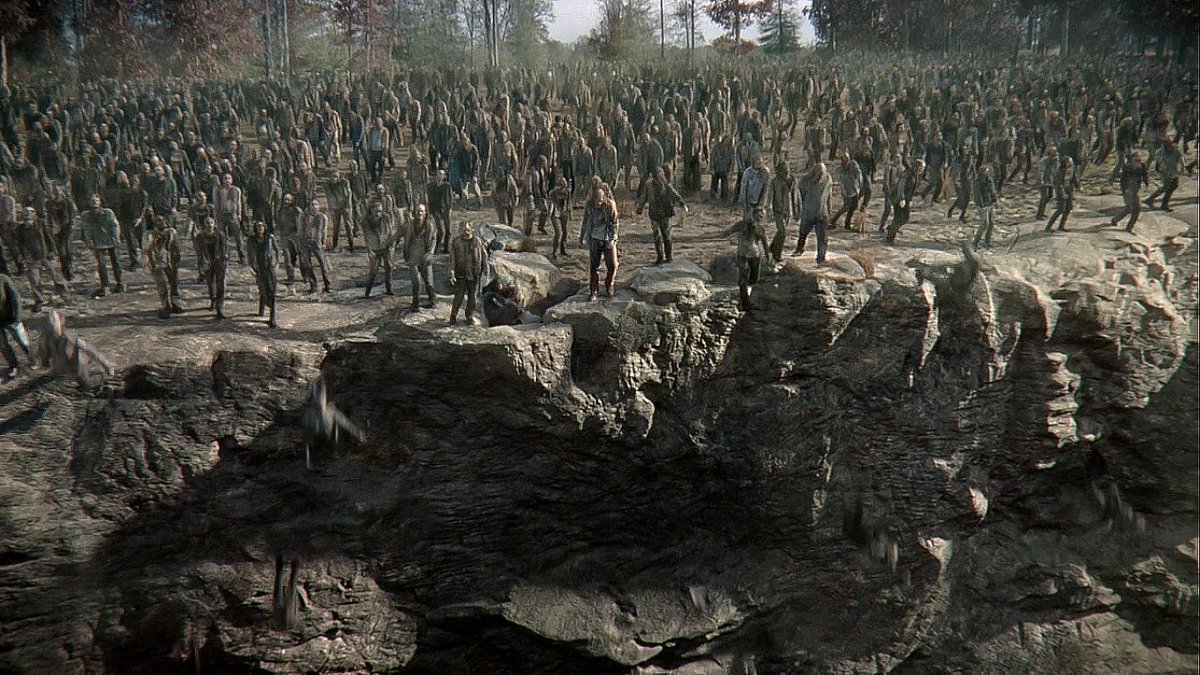 screenscaps's tweet image. the walking dead (2020)