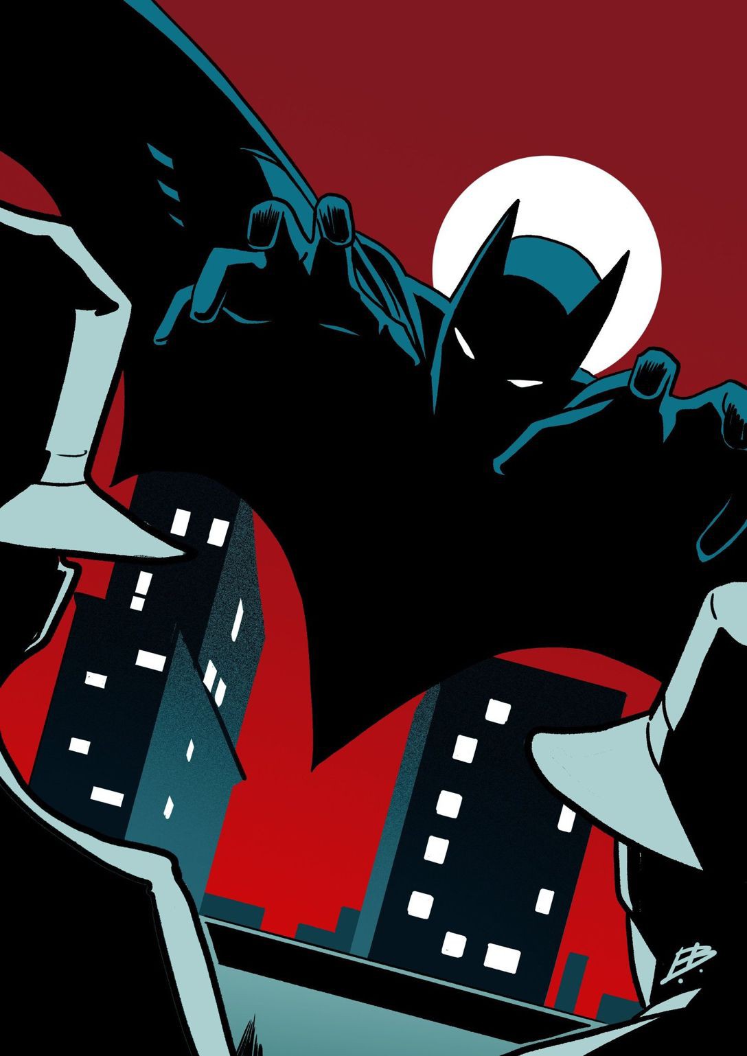 Batman TAS on Twitter "Art inspired by the opening of Batman the