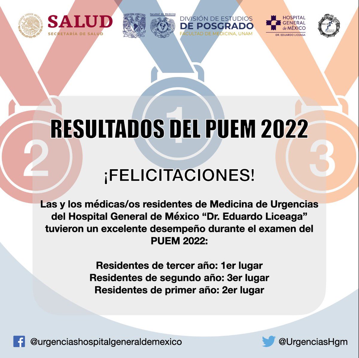 UrgenciasHgm's tweet photo. #medicinadeurgencias #puem #UNAM #orgullohgm https://t.co/1hzwiFI9mp