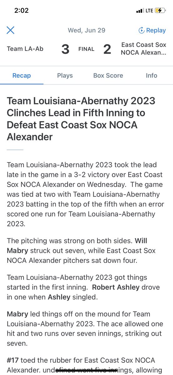 Chad Abernathy tweet media