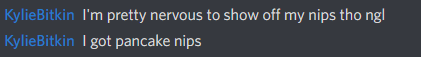 JaenMaan's tweet photo. @Danny60266141 @KylieBitkin she is fixing her loss of viewers by distributing her nudes to viewers rather than improving her content lmfao https://t.co/KVr4Jug8n7