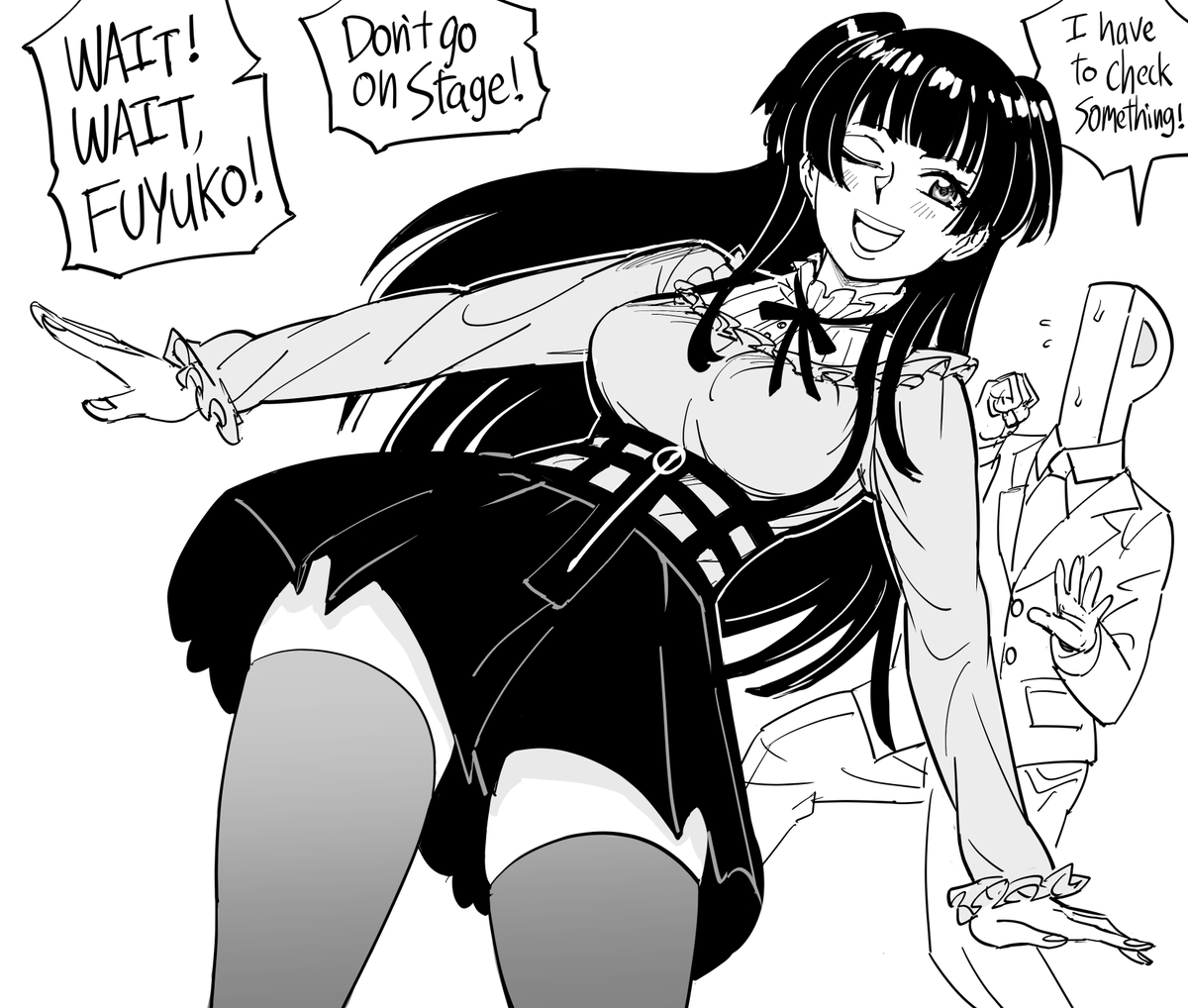 Patreon request for Idolmaster Mayuzumi Fuyuko.

I only played and watched the old stuff, so I don't know any of the Cinderella Girls content. 