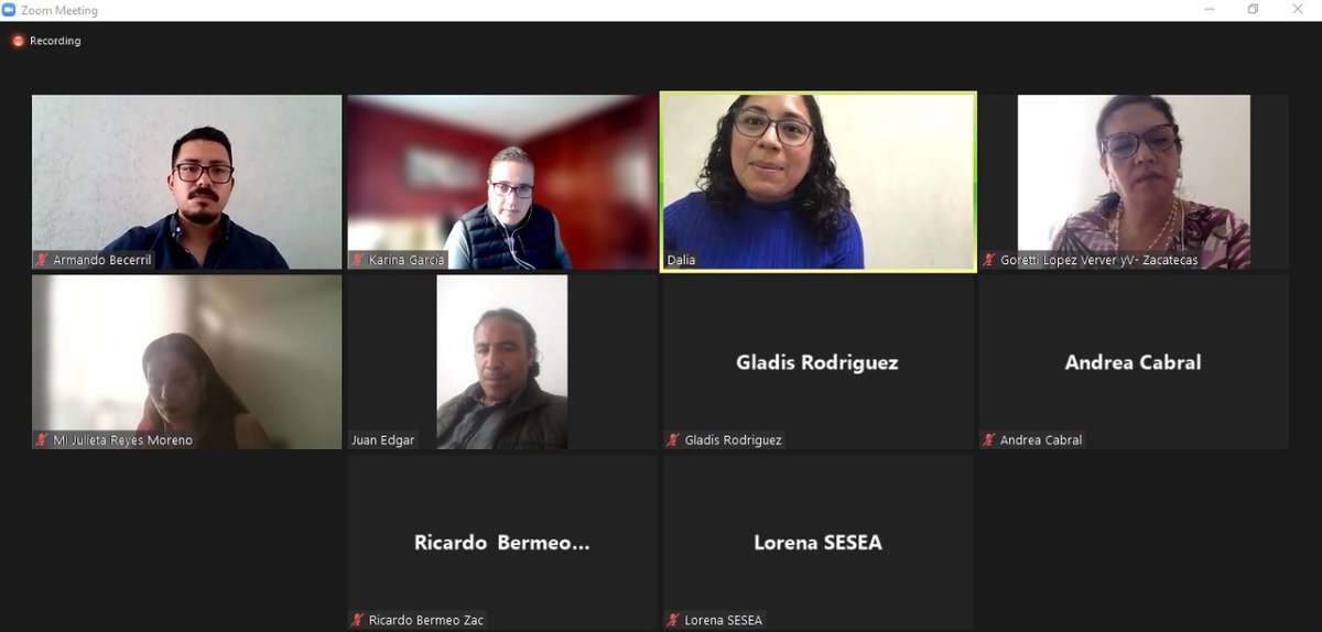 Reunión de trabajo entre el <a href="/CPC_Zacatecas/">Comité de Participación Ciudadana de Zacatecas</a>, la <a href="/Sesea_Zacatecas/">Secretaría Ejecutiva del SEA Zacatecas</a> y @ethoslabmx.