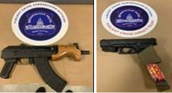 DCPoliceDept's tweet photo. In the last week, #DCPolice officers removed 68 illegal firearms from the streets of #DC and out of the hands of criminals.
#FirearmsFlashback https://t.co/apU4wijr2G