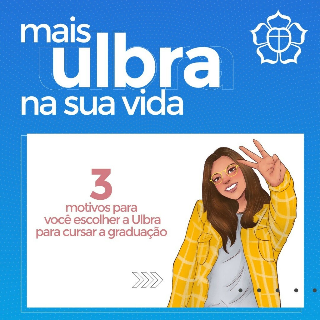 ulbracds's tweet photo. A Ulbra tem vários motivos para ser a sua Universidade!

Além de qualidade, a Universidade oferece as melhores oportunidades para transformar o seu sonho em carreira.

Acesse https://t.co/jJq0SSoG6a e coloque mais Ulbra na sua vida!
#vempraulbra https://t.co/WVTjqPMCrf https://t.co/lxCVoUF5Rd