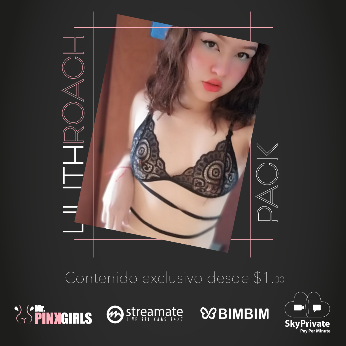 Ya puedes adquirir los #packs exclusivos de @LilithRoachPink Ingresa a: https://t.co/grbvR9pHeq #ModelosDesnudas #chicaslatinas #Ecuador #Venezuela #MrPinkRabbit #MrPinkGirls #MiercolesDeGanarSeguidores https://t.co/st0mxiF14J
