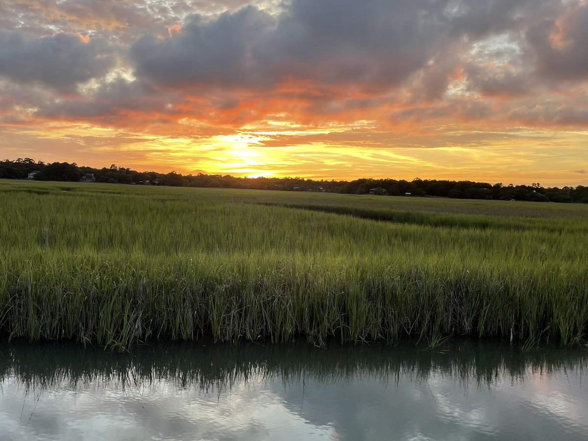 How the day is ending at Pawleys Island SC.