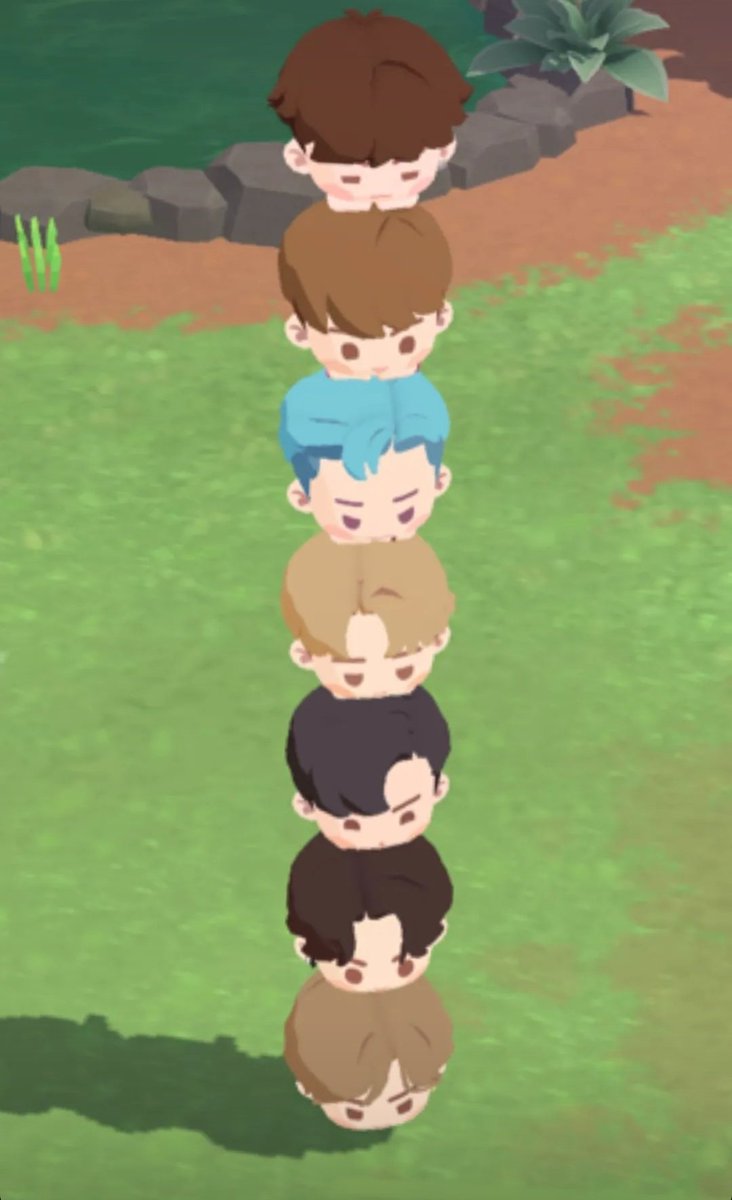 TheTKGlobal's tweet photo. Jungkook's brother posted a story of him playing "In The Seom" too, and he stacked all the members on top of each other!! 🥹

Stacking Order:

Yoongi > Seokjin > Namjoon > Jimin > Hoseok > Jungkook > Taehyung https://t.co/nv8HEf8ZcY
