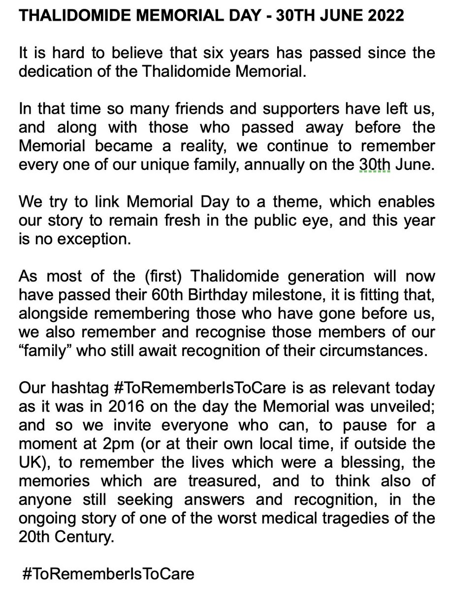 Thalidomide Memorial tweet media