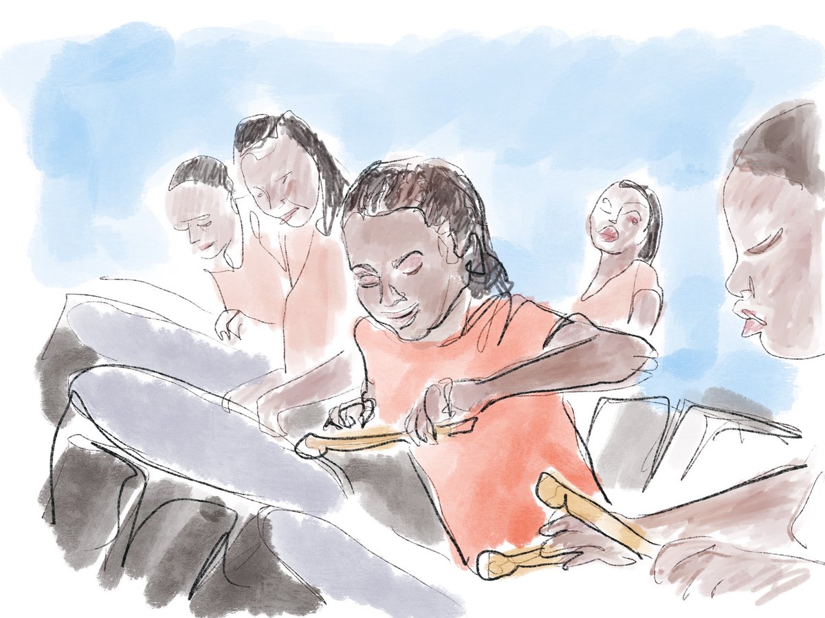 lcrackham's tweet image. #KidLitPit ISLAND RHYTHMS_Isla loves to play her steel pan drums but can&apos;t find the rhythm to play with her school band during Carnival. Only her island can teach her the magic of the music.