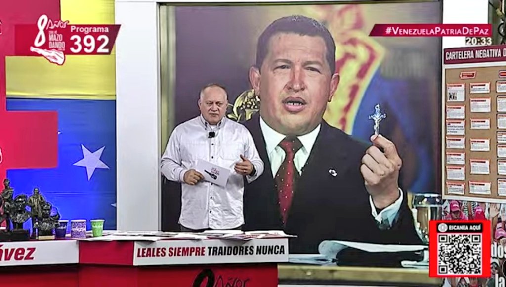 "Para fortuna de este país, el Presidente se llama Nicolás Maduro y tomó las decisiones que un Jefe de Estado debía tomar. Ojalá que ese ciclón termine de desvanecerse y no cause daño a nadie", Diosdado Cabello. 

<a href="/dcabellor/">Diosdado Cabello R</a> 
#VenezuelaPatriaDePaz