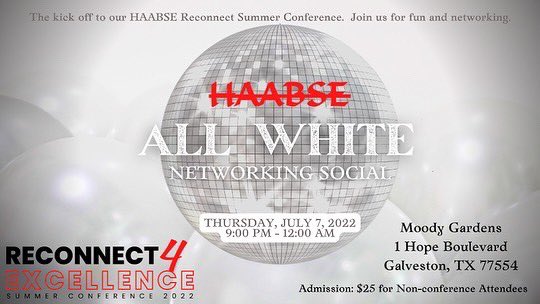 HAABSE3's tweet photo. One week away!!!! Will you be in attendance? Registration is still open at https://t.co/Sl9l6llAaY https://t.co/76rlu8Q7Zu