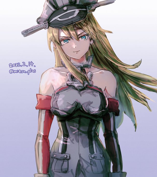 「bismarck (kancolle)」Fan Art(Popular)