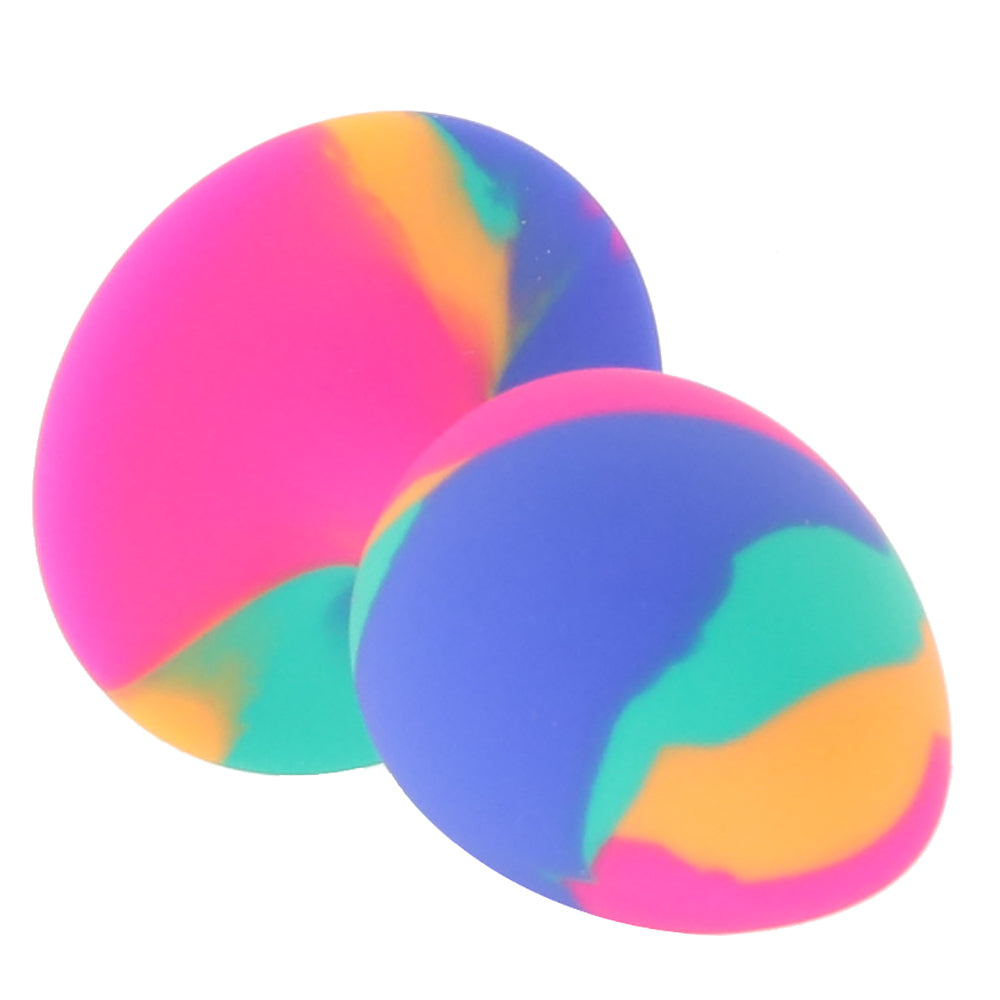kpleasureisland's tweet image. LOVE IT!
The Cheeky Medium Tie-Dye Butt Plug comes to you and yours with silky silicone construction, a classic shape complete with suction base and tons of tie-dyed inspiration. 
$31.99 or  $29.69 with VIP card from Pleasure Island.
#PleasureIsland #Buttplug #Plug #Silicone