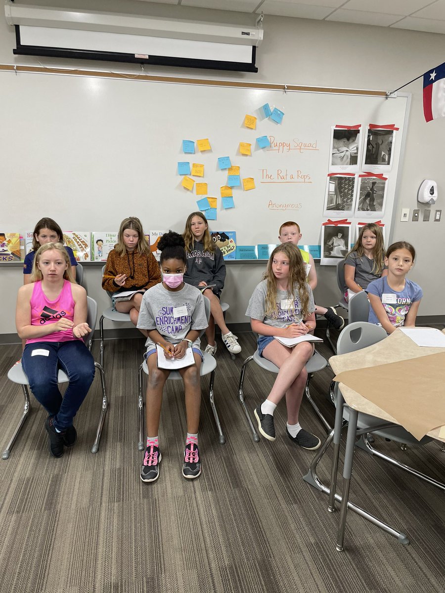 MurrellDeanna's tweet photo. You Be the Jury-I used this book (along with Harris Burdick) to inspire campers' mystery writing-WISD literacy camp participants examined evidence to determine the verdict. They were the jury!  @WillisSchools 💜🖤 https://t.co/2fwIBmX94e