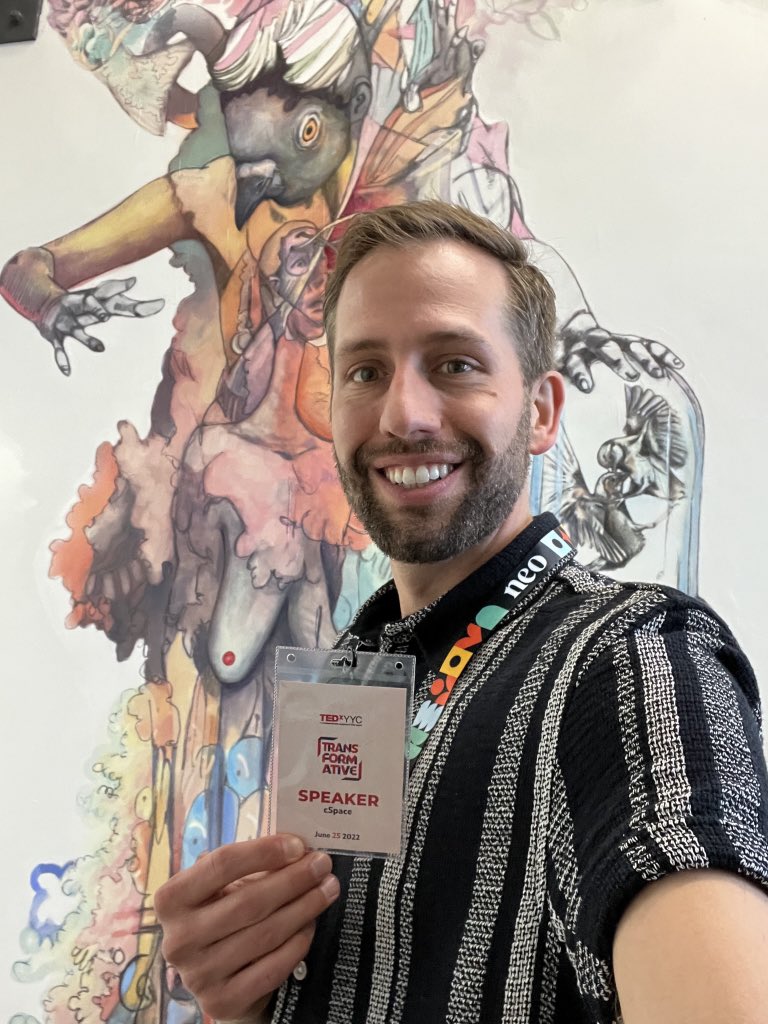 So awesome to talk about Community Building with #NFTs and #Web3 at <a href="/TEDxYYC/">TEDxYYC</a> <a href="/TEDx/">TEDx</a> with <a href="/PolkaHaus/">Polka Häus Classic</a> <a href="/PolkaPotions/">Polka Potions NFTs</a> <a href="/BoredApeYC/">Bored Ape Yacht Club 🍌</a> and <a href="/Pizza_DAO/">PizzaDAO 🍕🏴‍☠️</a> as part of the story. 
Next stop #PolkadotDecoded 🚀