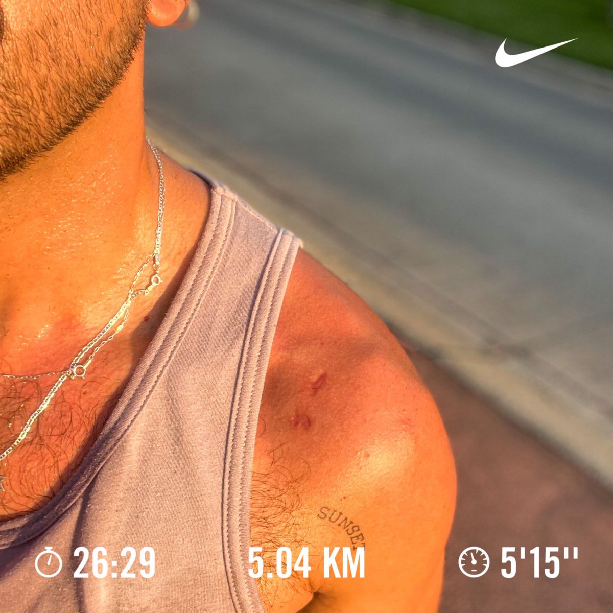 arminmontano's tweet photo. Con cicatrices nuevas pero volvemos a empezar 🏃🏽♂️ #YoAmoCorrer https://t.co/G6oOoaqCn8