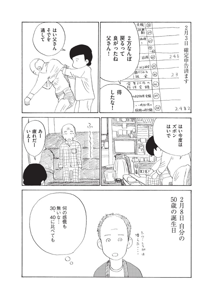 【大震災、持病、離職、親の介護……俺は、これからどうすればいいのか】

『みやこまちクロニクル/ちほちほ』第25話を公開しました。

岩手県宮古市在住・独身男性の日々。今回は2022年2月の記録。お父さんの介護と50歳の誕生日。戦争の始まりを告げるテレビのニュース。

https://t.co/ZsPkCrnMXA 