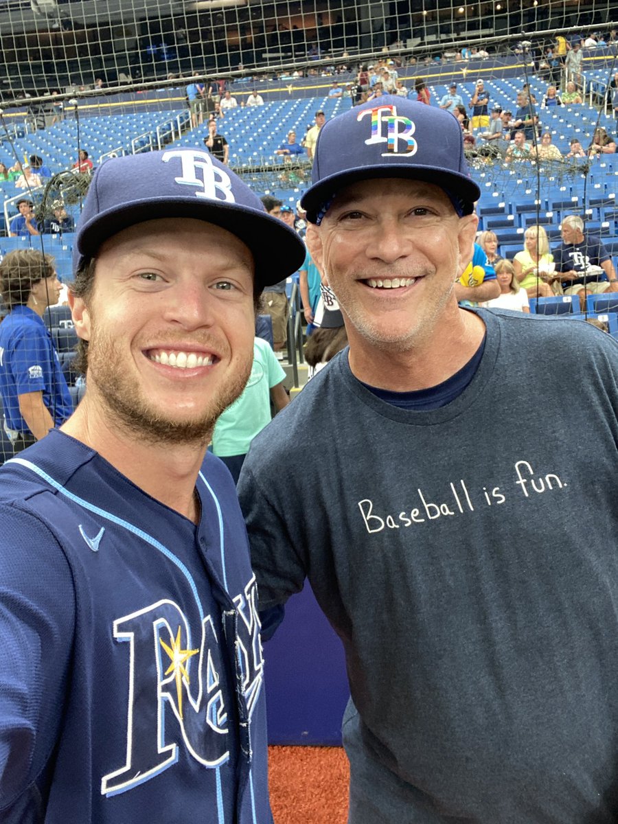 8_plamison's tweet photo. .@WFLA   Dreams do come True!!!! ⚾️ #RaysUp @RaysBaseball @Brett_Phillips8 @BaseballisFun__ #TampaBay https://t.co/ZrtBwWpi5L