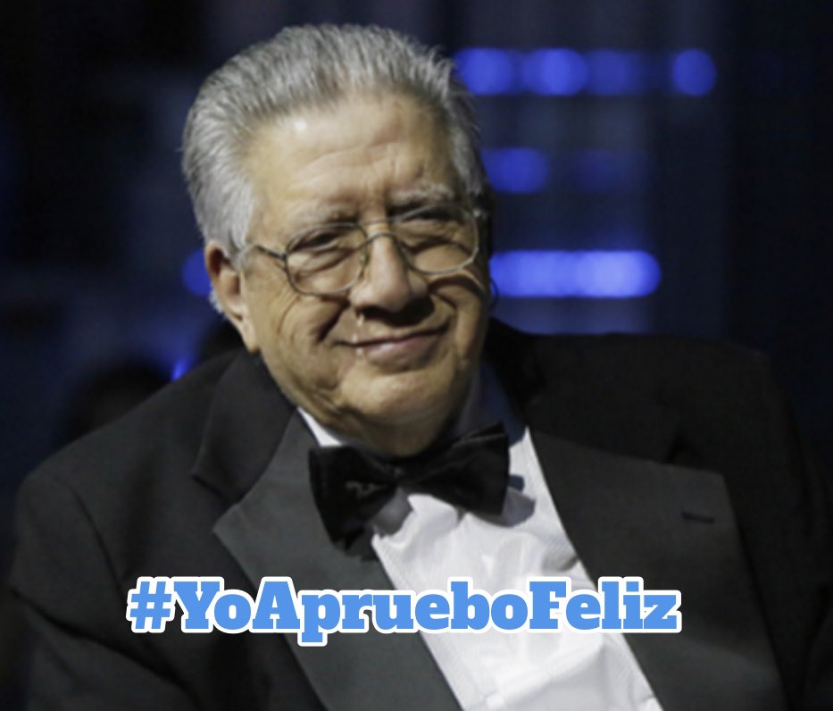 sabesnauj's tweet photo. #YoAprueboFeliz 
#YoApruebo 
Valentín Trujillo https://t.co/tNPcoe3gOA