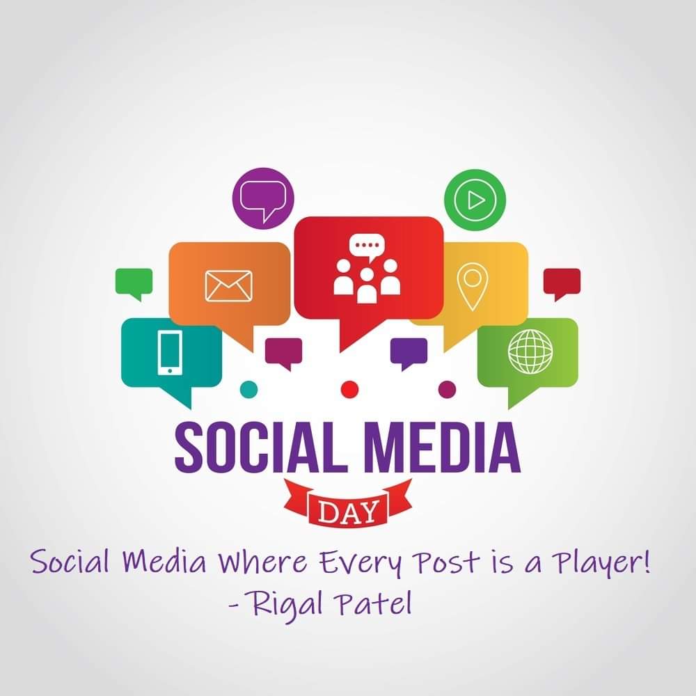 On Social Media Day we recognise the social media platforms and their impact on the modern society as the best tools for reaching out and establishing communication.
Let us celebrate the platforms that bring people together and bring ease in connecting with people.