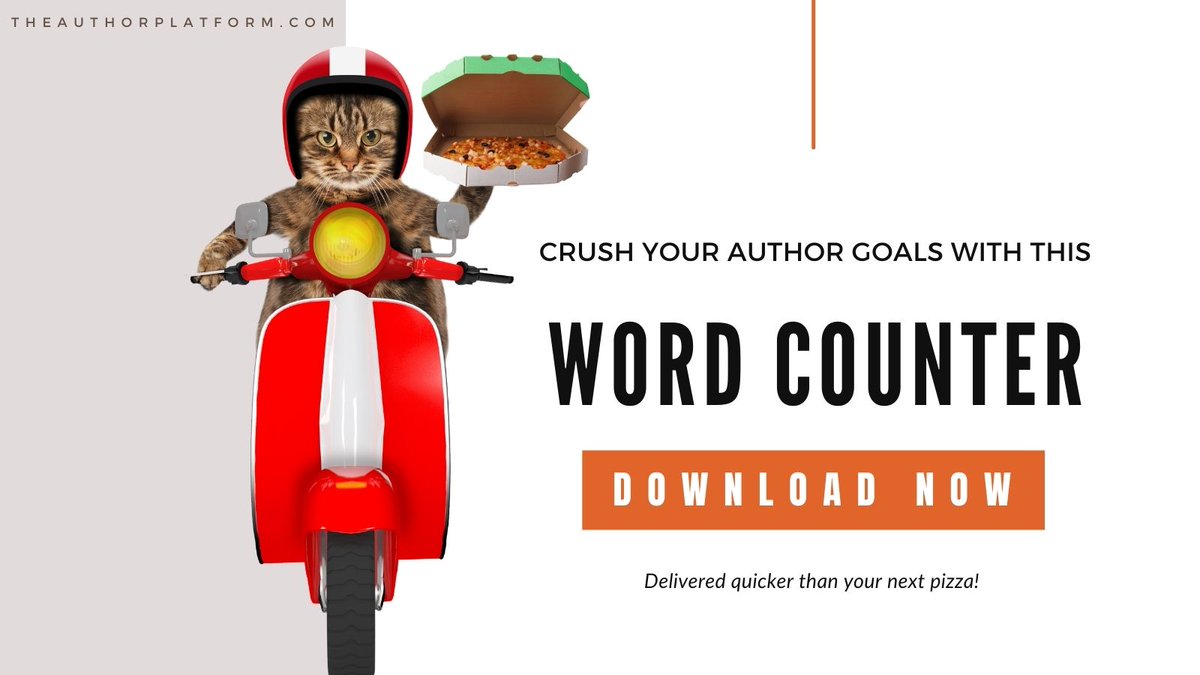 authorplatforms's tweet photo. 🍕 Crush your author goals with this word count tool! 
🍕Delivered quicker than your next pizza. 
🍕Oh, and it's free.
🍕 https://t.co/5MIGaSctzb https://t.co/d1b68AOfee