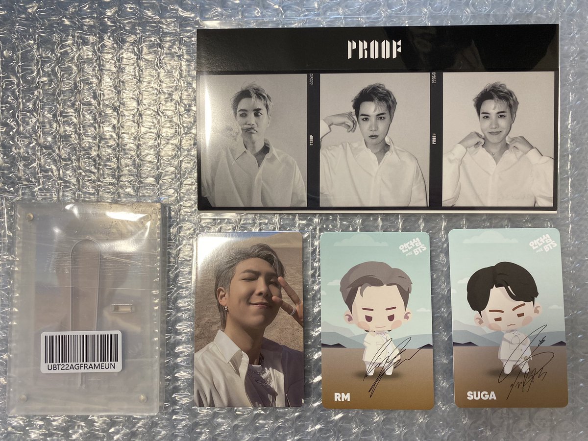 BTS PROOF ユニバ ラキドロイベント 当選品 V テテ テヒョン ブイ