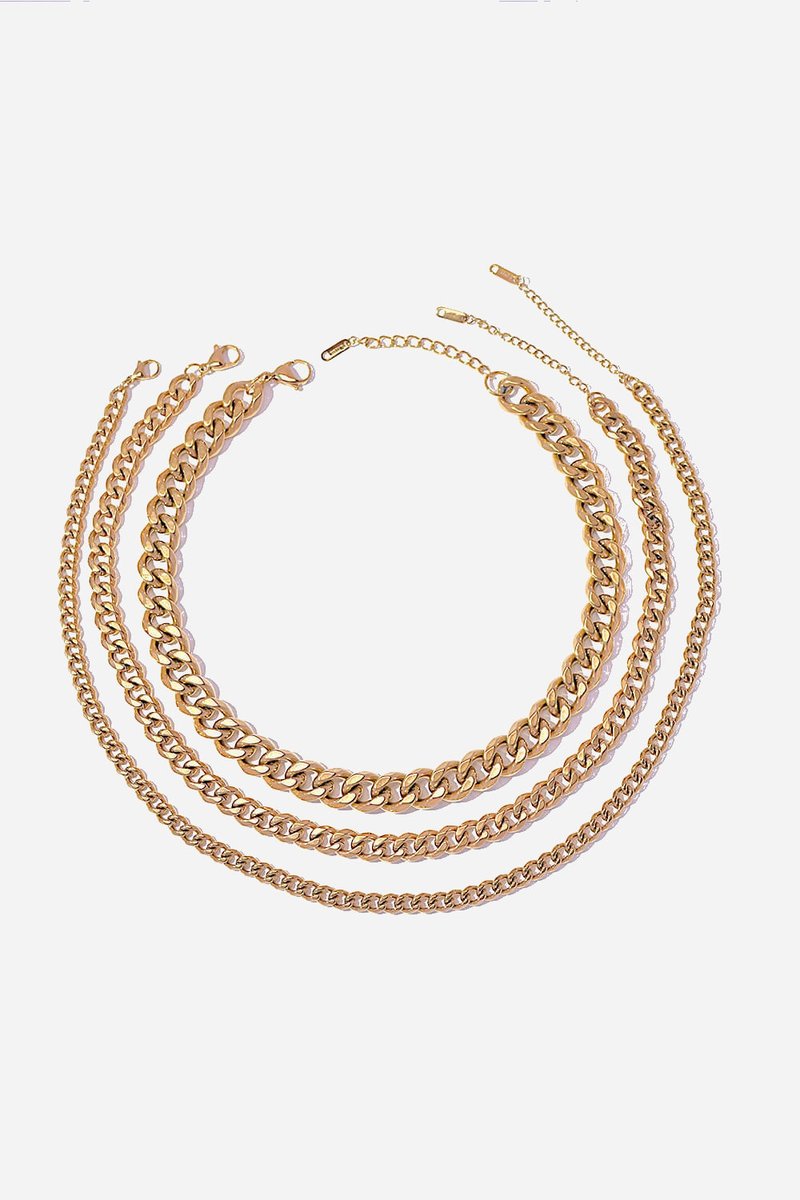 OhEmGeeBoutique's tweet photo. 15% off your order with code Summer15
Keeps Getting Better Curb Chain Three-Piece Necklace Set 
$46
 
https://t.co/fvDskSjB4z 

#chain #jewelry #trendsi #keeps #better #curb https://t.co/hKKyr6rI07