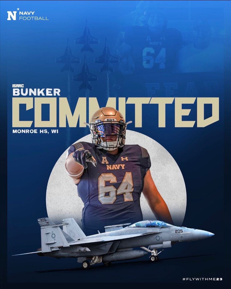 Isaac Bunker (@isaacb64) on Twitter photo I am so excited to announce that I have committed to the United States Naval Academy. I can’t wait to see where this journey takes me. Go Navy Beat Army. <a href="/CoachConiglio51/">Joe Coniglio</a> @NAVYCoachKen <a href="/CoachAIngram/">Ashley Ingram</a> <a href="/NavyFB/">Navy Football</a> <a href="/NavyFBrecruit/">Navy Football Recruiting</a> <a href="/MWCScouting/">MWC Scouting</a> I am so excited to announce that I have committed to the United States Naval Academy. I can’t wait to see where this journey takes me. Go Navy Beat Army. <a href="/CoachConiglio51/">Joe Coniglio</a> @NAVYCoachKen <a href="/CoachAIngram/">Ashley Ingram</a> <a href="/NavyFB/">Navy Football</a> <a href="/NavyFBrecruit/">Navy Football Recruiting</a> <a href="/MWCScouting/">MWC Scouting</a>