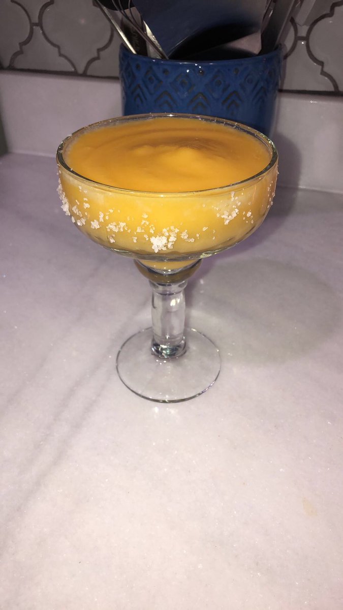 Mango Margarita, extra shot of patron 🥭 Yes, please!