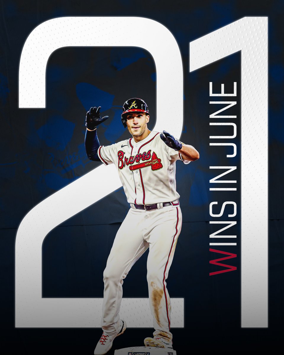 The 2022 <a href="/Braves/">Atlanta Braves</a> have tied the modern franchise record for 𝙢𝙤𝙨𝙩 𝙬𝙞𝙣𝙨 𝙞𝙣 𝙖 𝙘𝙖𝙡𝙚𝙣𝙙𝙖𝙧 𝙢𝙤𝙣𝙩𝙝 🔥