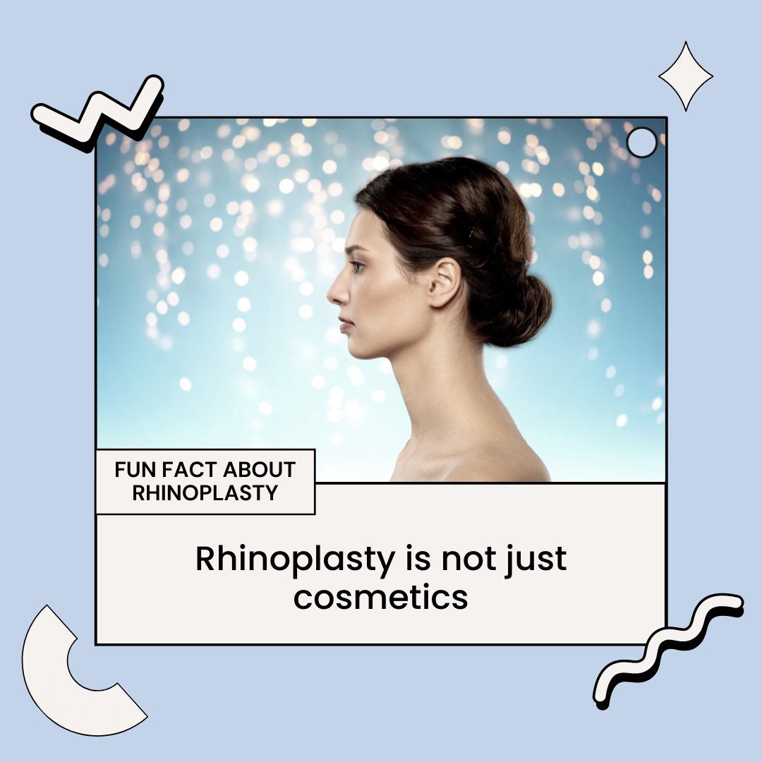 Rhinoplasty can be used to improve breathing by changing/rectifying the nose’s shape. Men and women often undergo rhinoplasty as a correctional surgery rather than a cosmetic one.